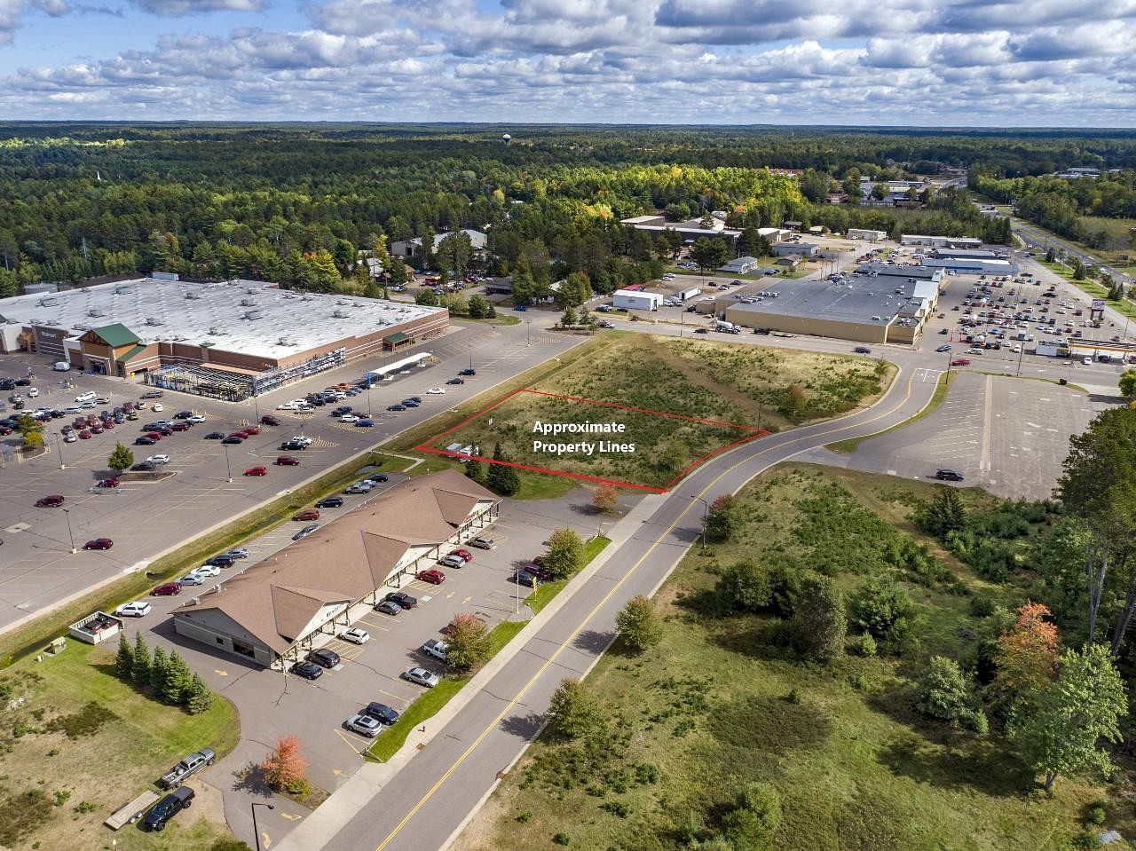 1.2 Acres of Commercial Land for Sale in Minocqua, Wisconsin