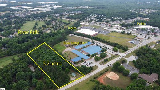 5.2 Acres of Commercial Land for Sale in Moore, South Carolina