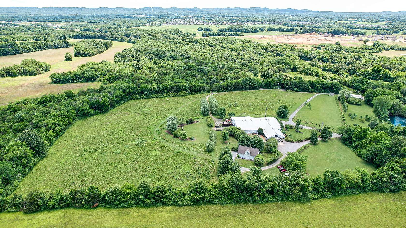 53 Acres of Land with Home for Sale in Murfreesboro, Tennessee