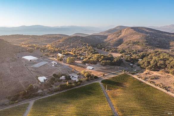 180 Acres of Land with Home for Sale in Napa, California