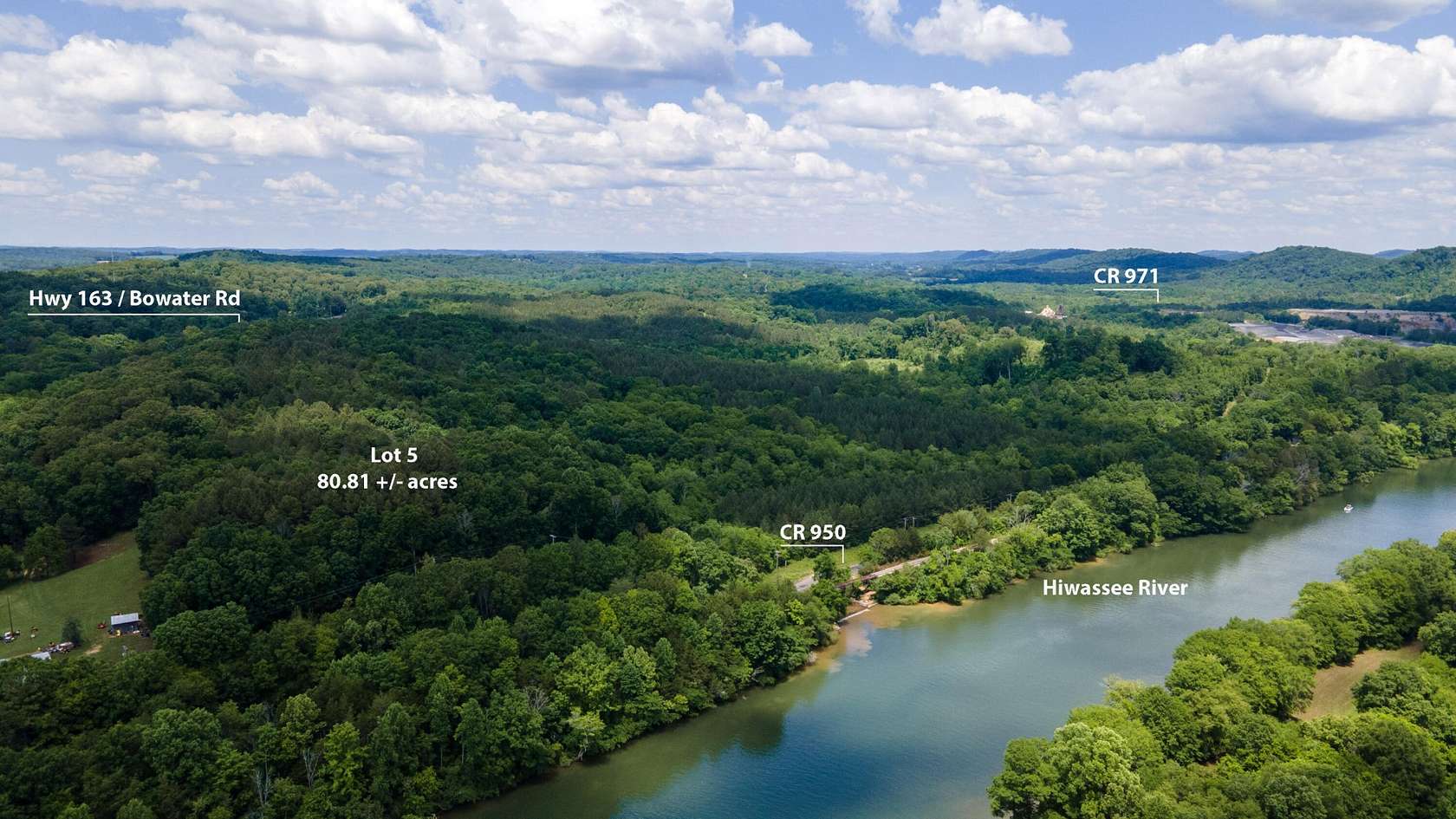 80.8 Acres of Recreational Land for Sale in Calhoun, Tennessee