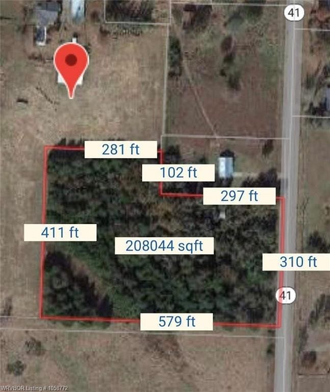 5.4 Acres of Residential Land for Sale in Cecil, Arkansas