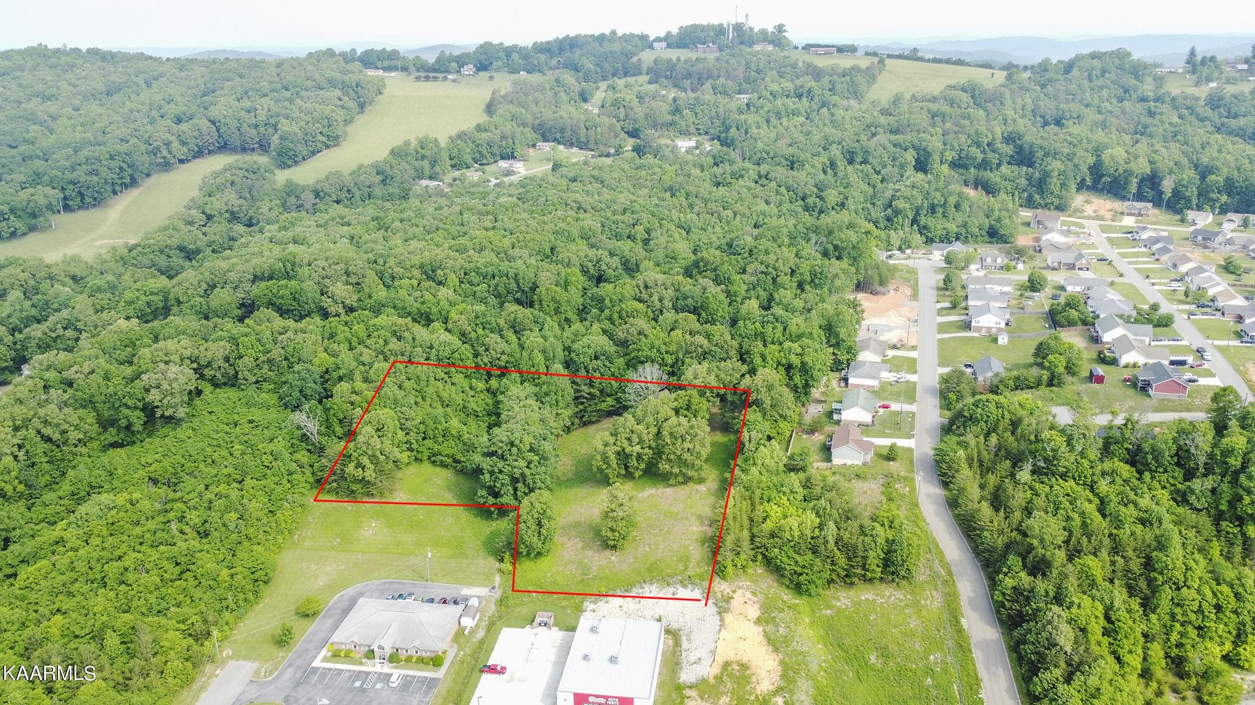 2.6 Acres of Commercial Land for Sale in Maynardville, Tennessee