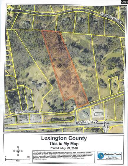 7.6 Acres of Residential Land for Sale in Lexington, South Carolina