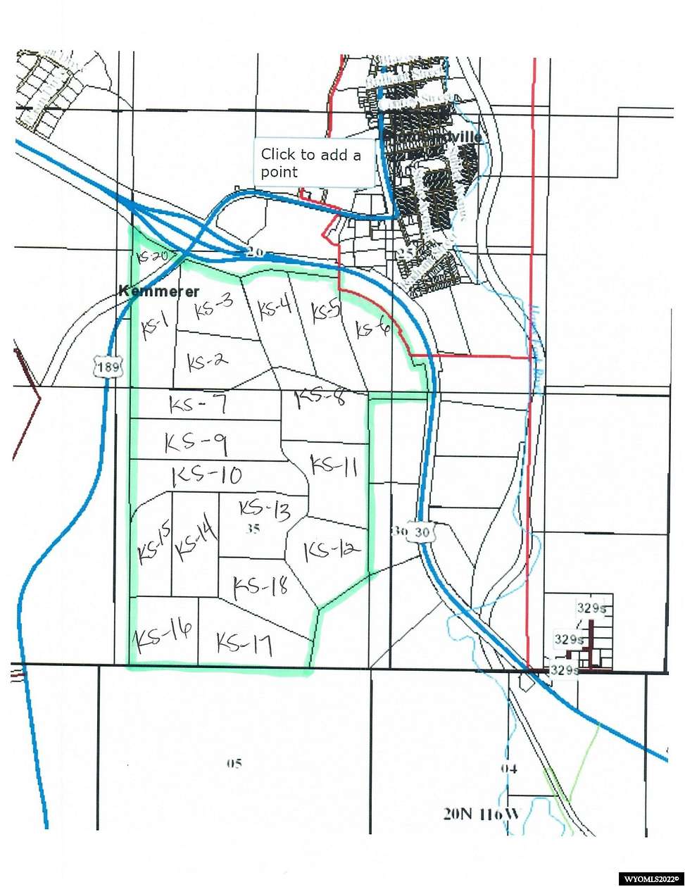 786 Acres of Land for Sale in Kemmerer, Wyoming