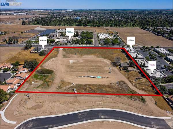 9 Acres of Commercial Land for Sale in Manteca, California