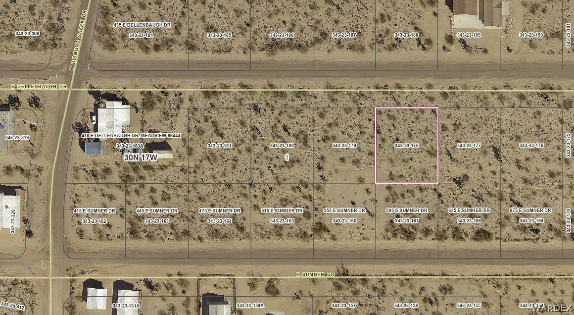 0.28 Acres of Residential Land for Sale in Meadview, Arizona