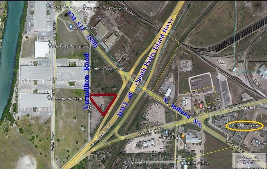 1.699 Acres of Commercial Land for Sale in Brownsville, Texas