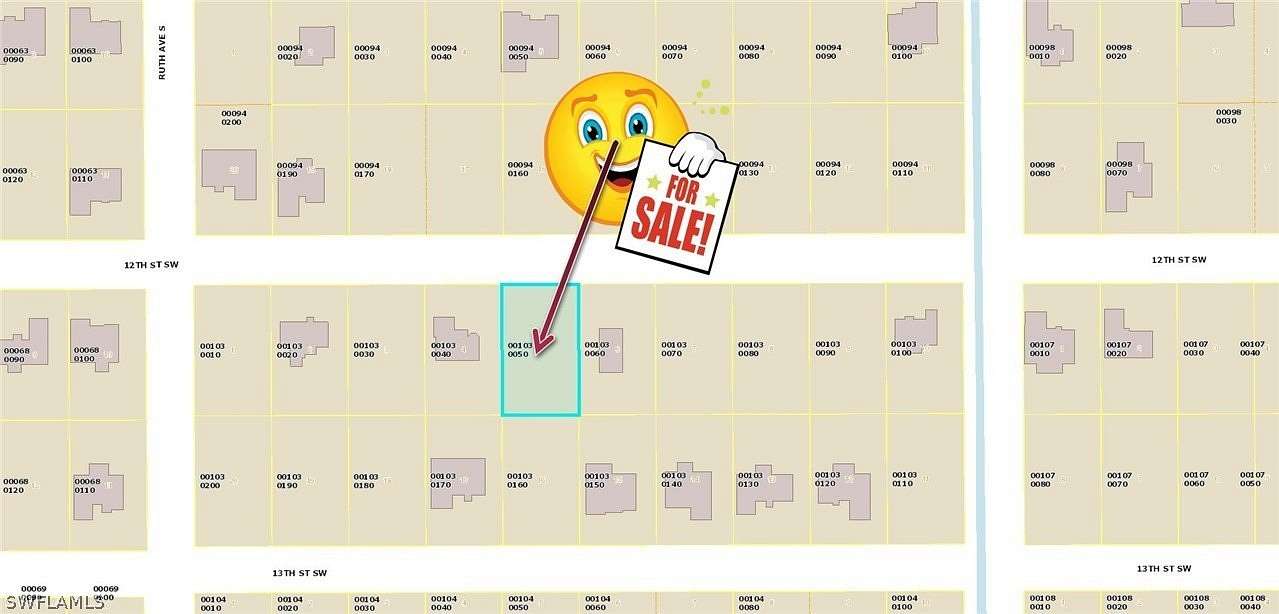 0.25 Acres of Residential Land for Sale in Lehigh Acres, Florida