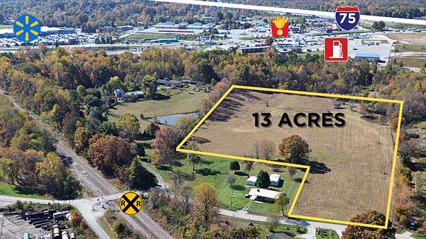 12.8 Acres of Commercial Land for Sale in Corbin, Kentucky