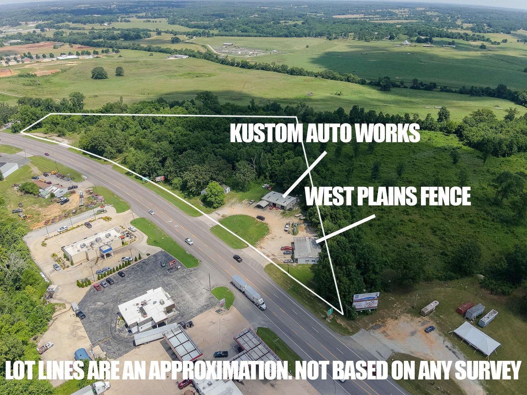 11.5 Acres of Improved Mixed-Use Land for Sale in West Plains, Missouri