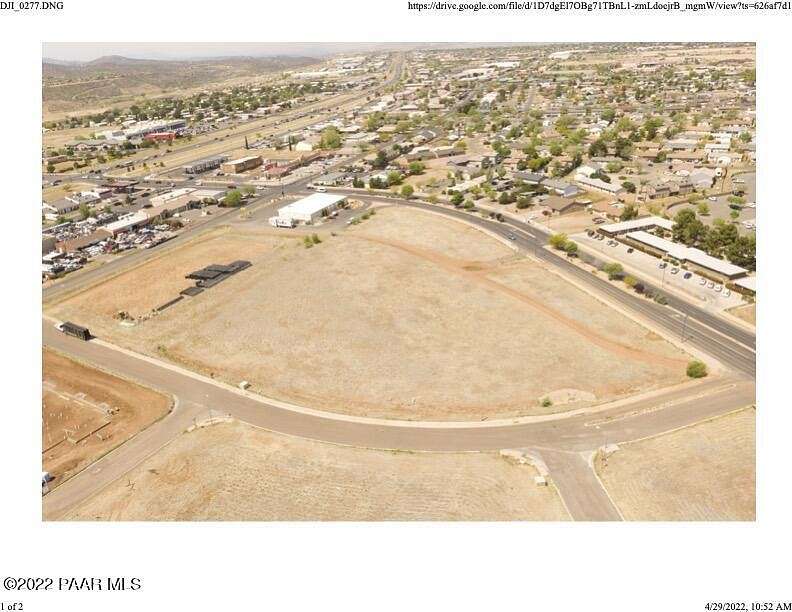 7.1 Acres of Commercial Land for Sale in Prescott Valley, Arizona