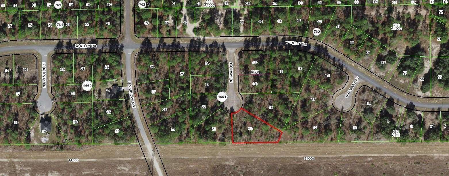 0.49 Acres of Residential Land for Sale in Citrus Springs, Florida