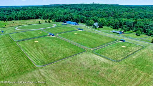 26.3 Acres of Agricultural Land with Home for Sale in Millstone Township, New Jersey