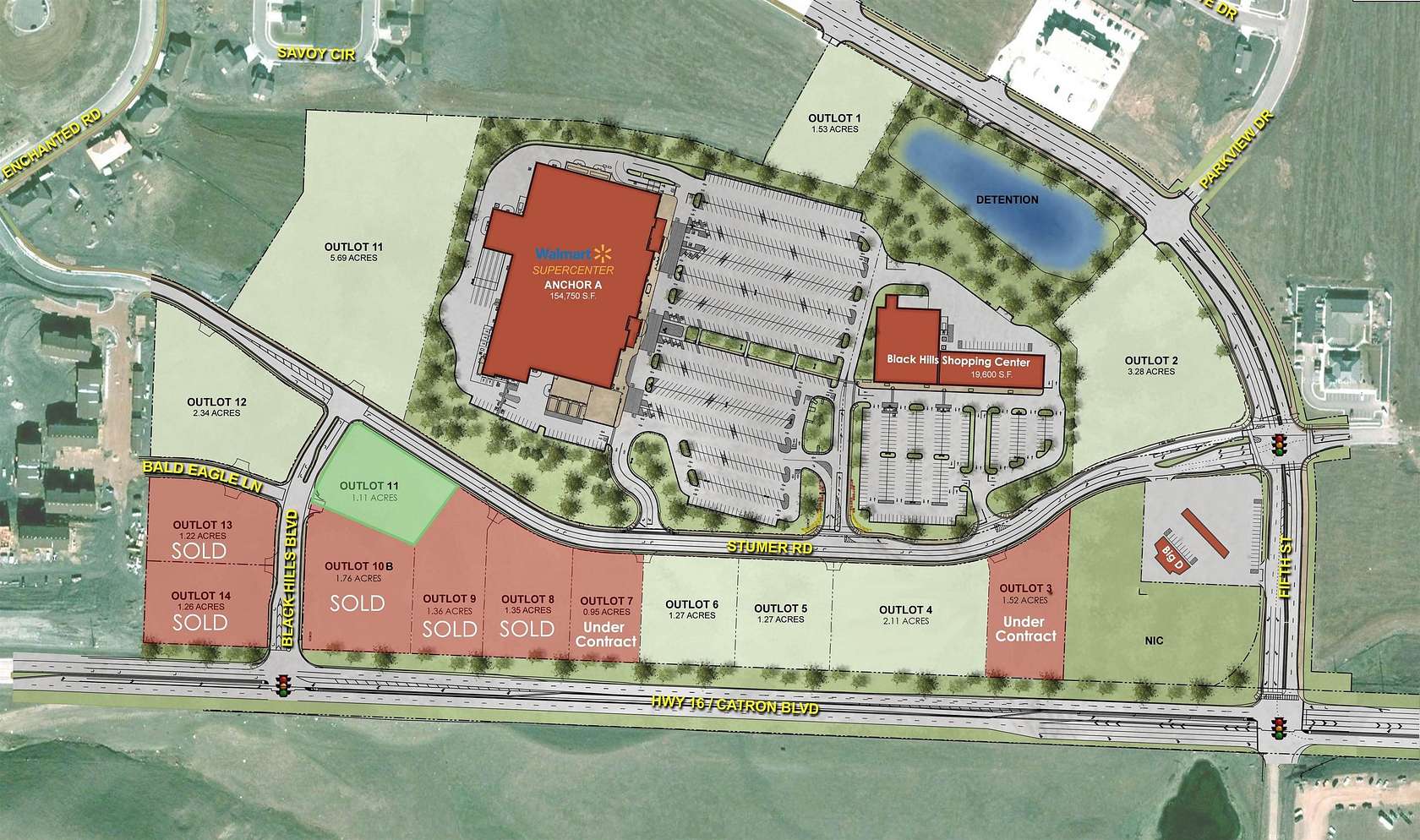 1.1 Acres of Commercial Land for Sale in Rapid City, South Dakota