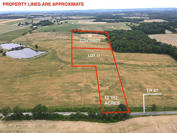 12.152 Acres of Recreational Land for Sale in Thornville, Ohio