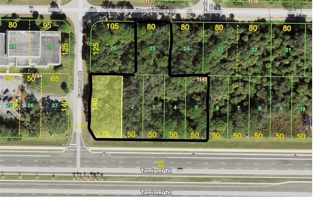 1.1 Acres of Commercial Land for Sale in Port Charlotte, Florida