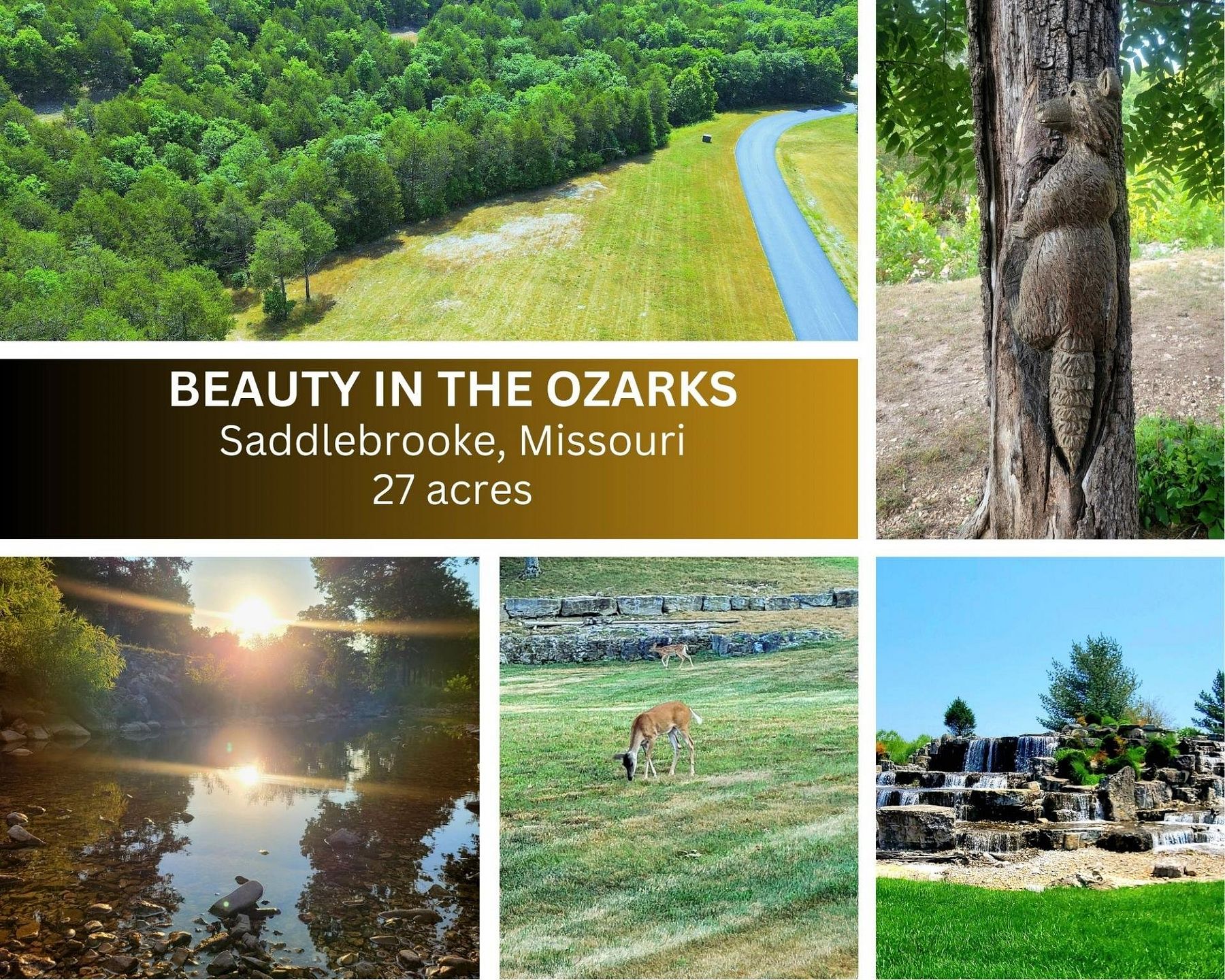 27.5 Acres of Recreational Land for Sale in Saddlebrooke, Missouri