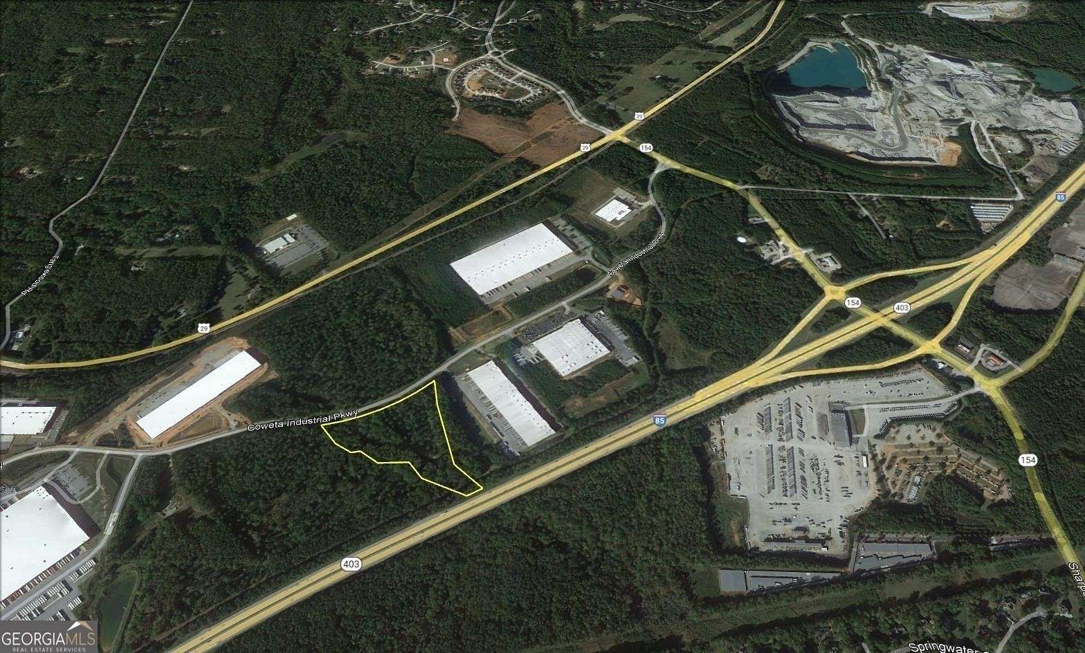 9.3 Acres of Commercial Land for Sale in Newnan, Georgia