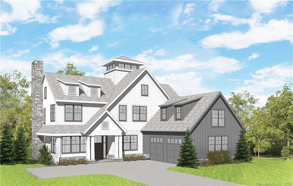 2.1 Acres of Residential Land with Home for Sale in New Canaan, Connecticut
