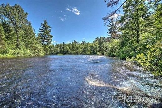 43.8 Acres of Recreational Land with Home for Sale in Republic, Michigan