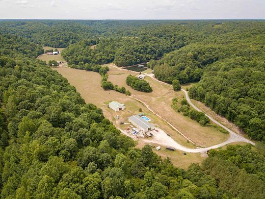 309 Acres of Agricultural Land with Home for Sale in Waynesboro, Tennessee