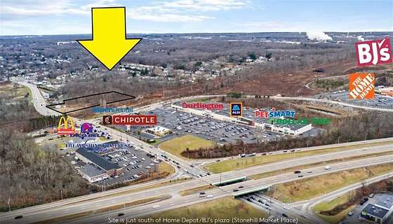 2.6 Acres of Improved Commercial Land for Lease in Johnston, Rhode Island