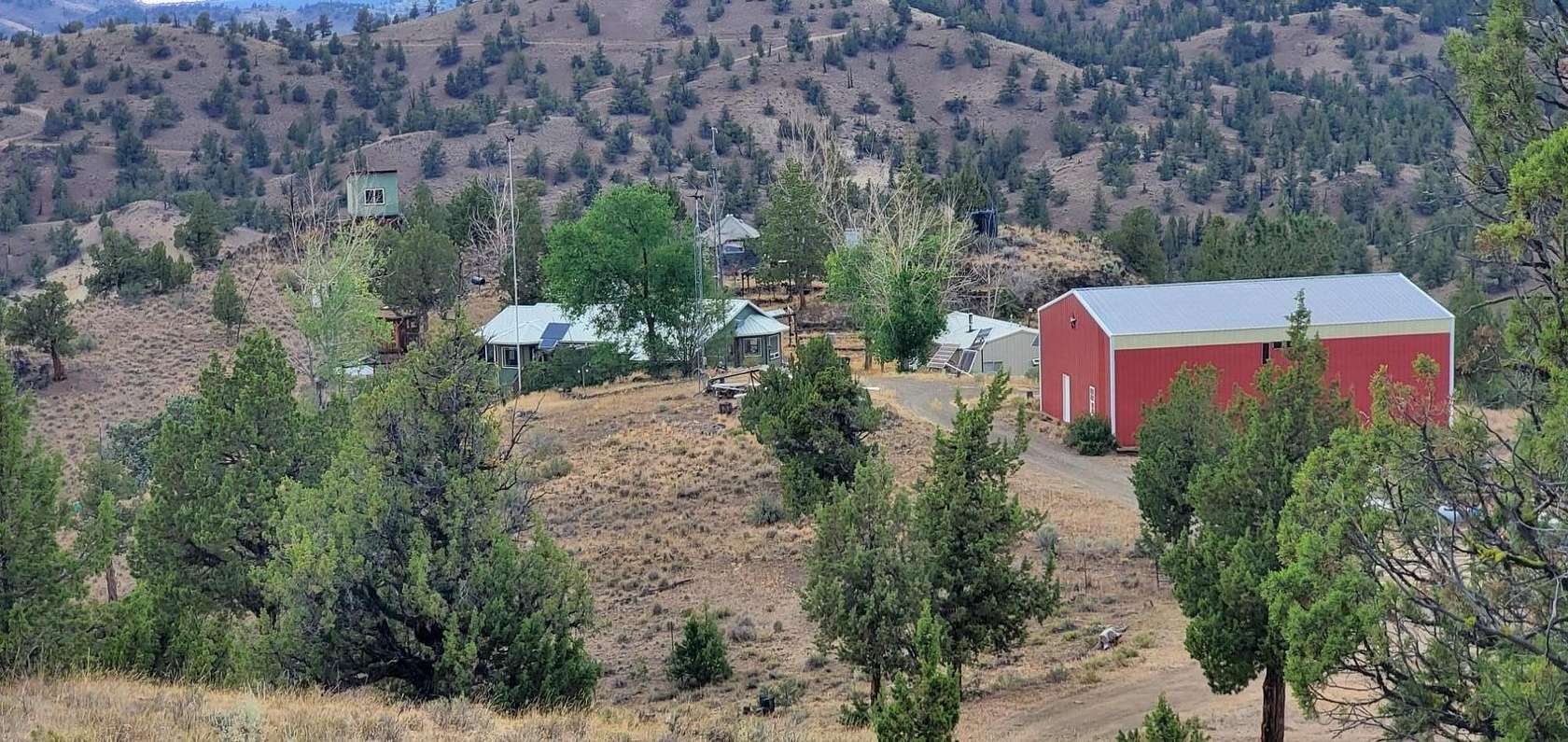 36.6 Acres of Recreational Land with Home for Sale in Prineville, Oregon
