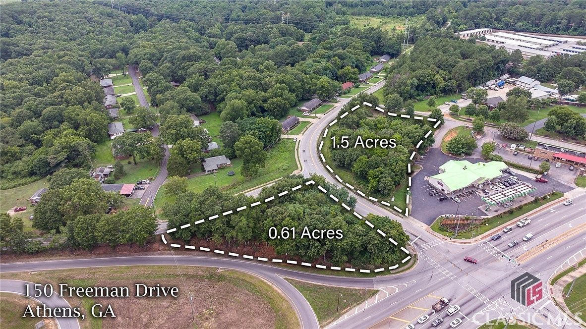 1.8 Acres of Commercial Land for Sale in Athens, Georgia