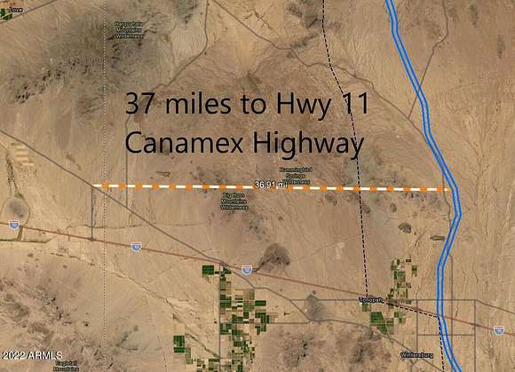 118 Acres of Land for Sale in Salome, Arizona
