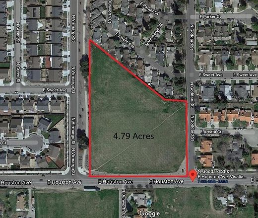 4.8 Acres of Mixed-Use Land for Sale in Visalia, California