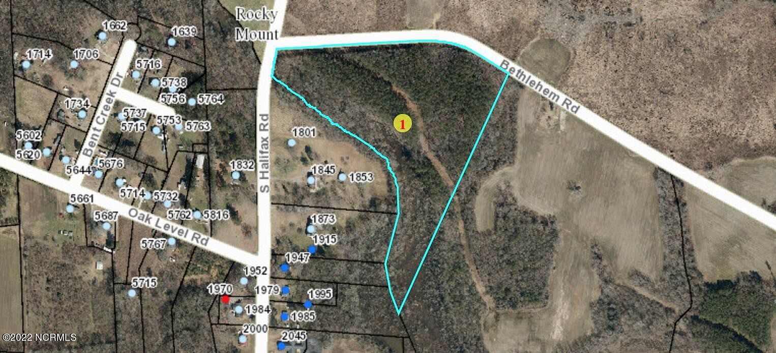 20 Acres of Land for Sale in Rocky Mount, North Carolina