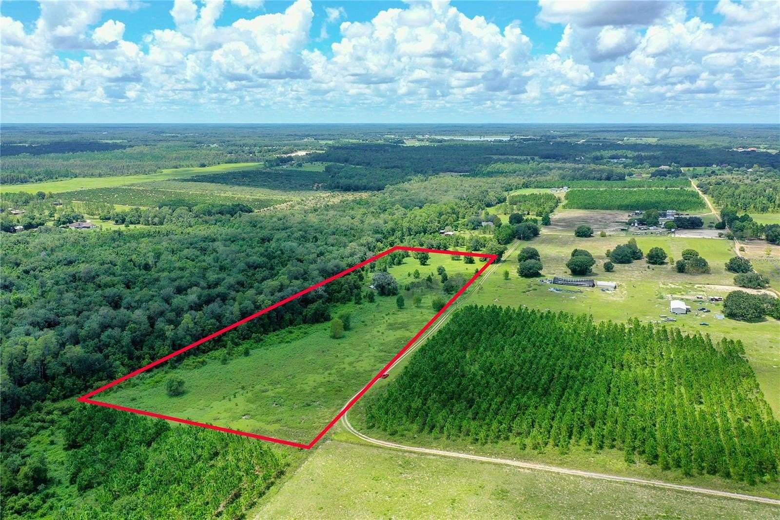 12.9 Acres of Recreational Land & Farm for Sale in Clermont, Florida