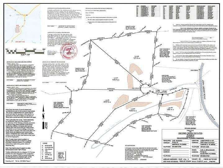 6.15 Acres of Residential Land for Sale in Silver Point, Tennessee