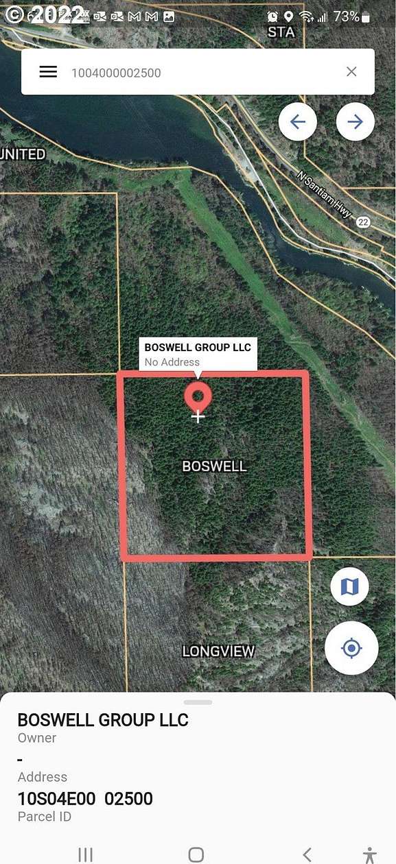 40 Acres of Agricultural Land for Sale in Detroit, Oregon