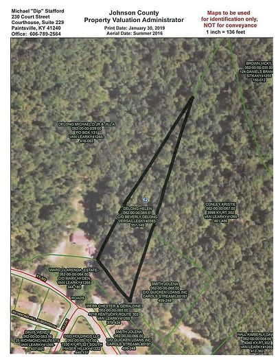 2 Acres of Residential Land for Sale in Van Lear, Kentucky