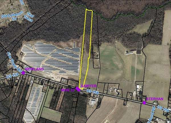 15.3 Acres of Land for Sale in Elizabeth City, North Carolina