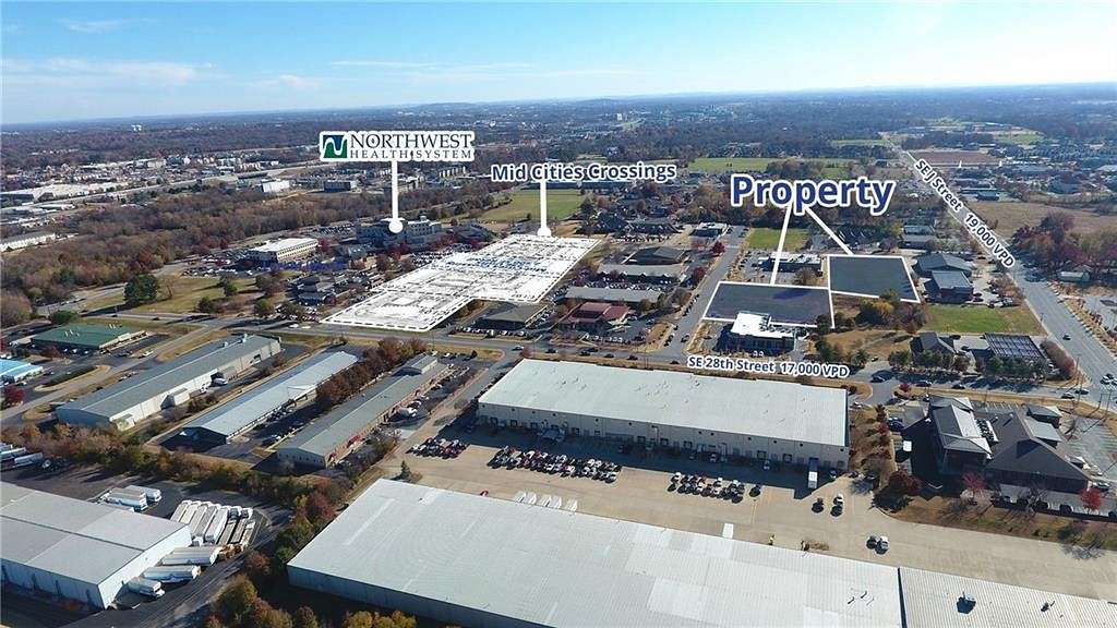 1.4 Acres of Commercial Land for Sale in Bentonville, Arkansas