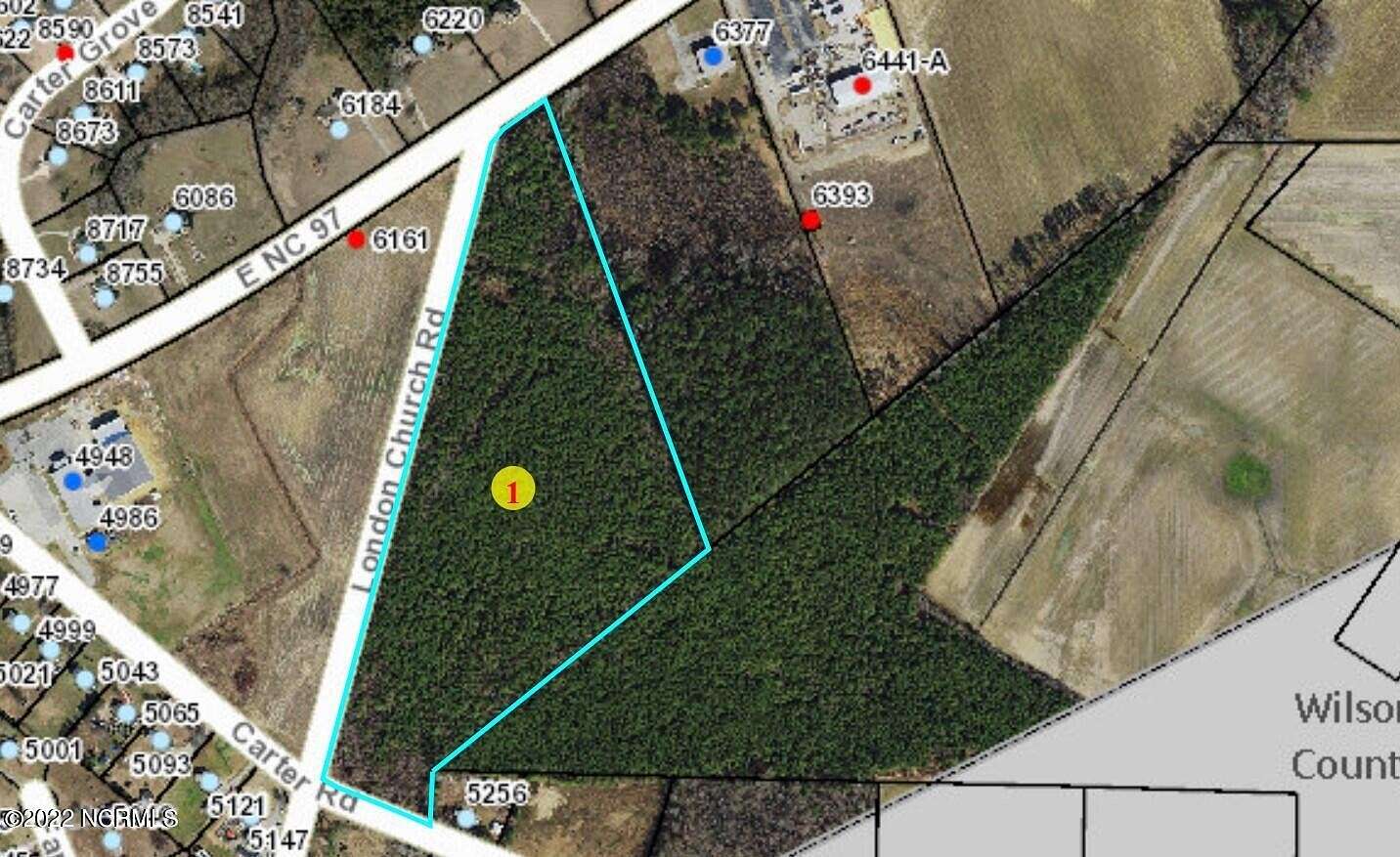 77.5 Acres of Land for Sale in Elm City, North Carolina