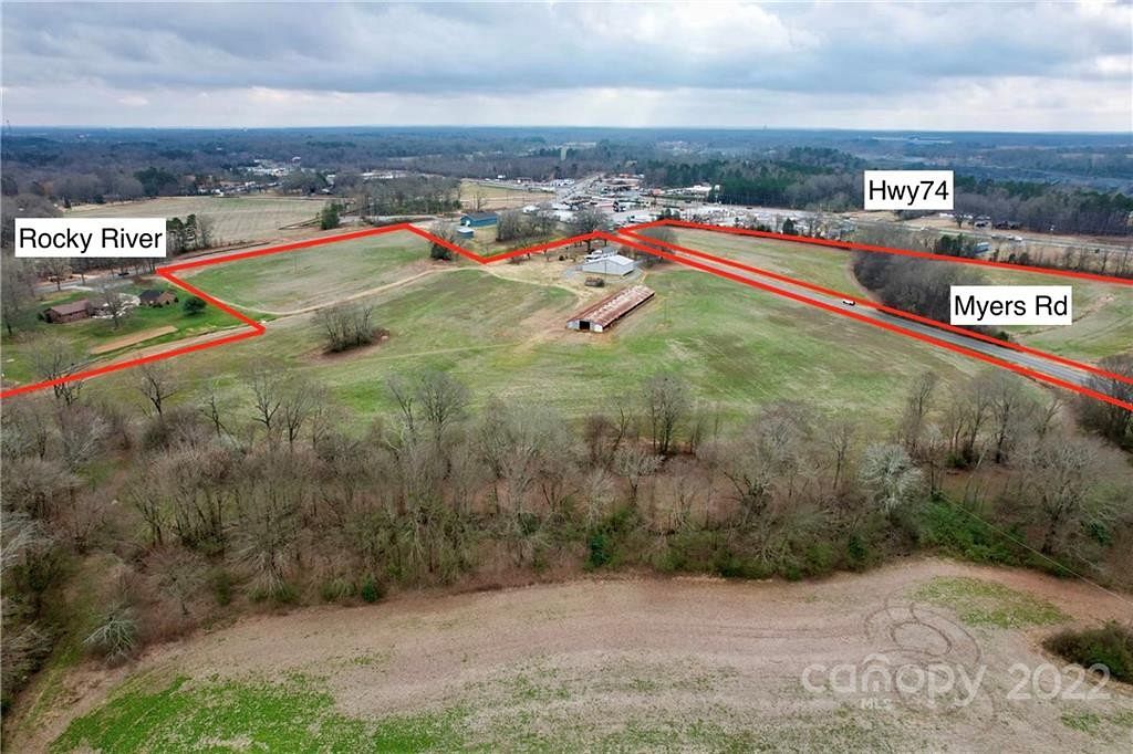 46 Acres of Improved Commercial Land for Sale in Monroe, North Carolina