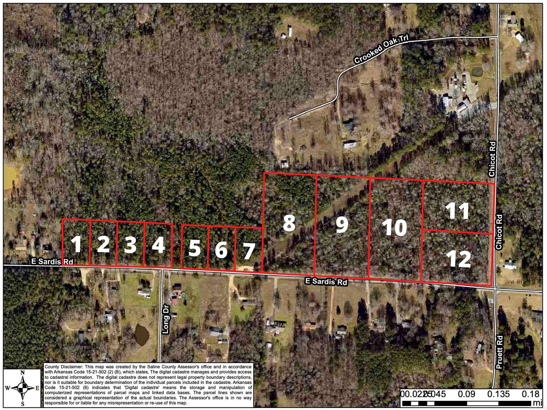 4.6 Acres of Residential Land for Sale in Mabelvale, Arkansas