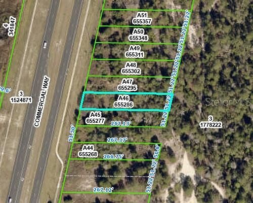 0.31 Acres of Commercial Land for Sale in Weeki Wachee, Florida