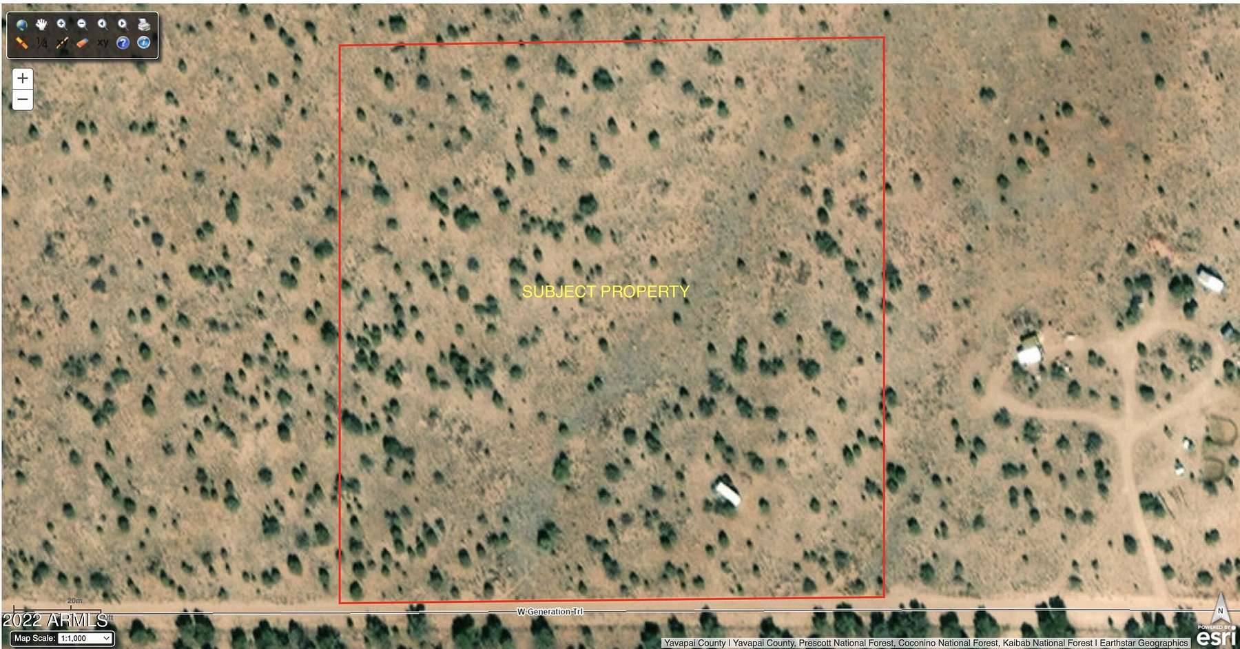 9.3 Acres of Land for Sale in Seligman, Arizona