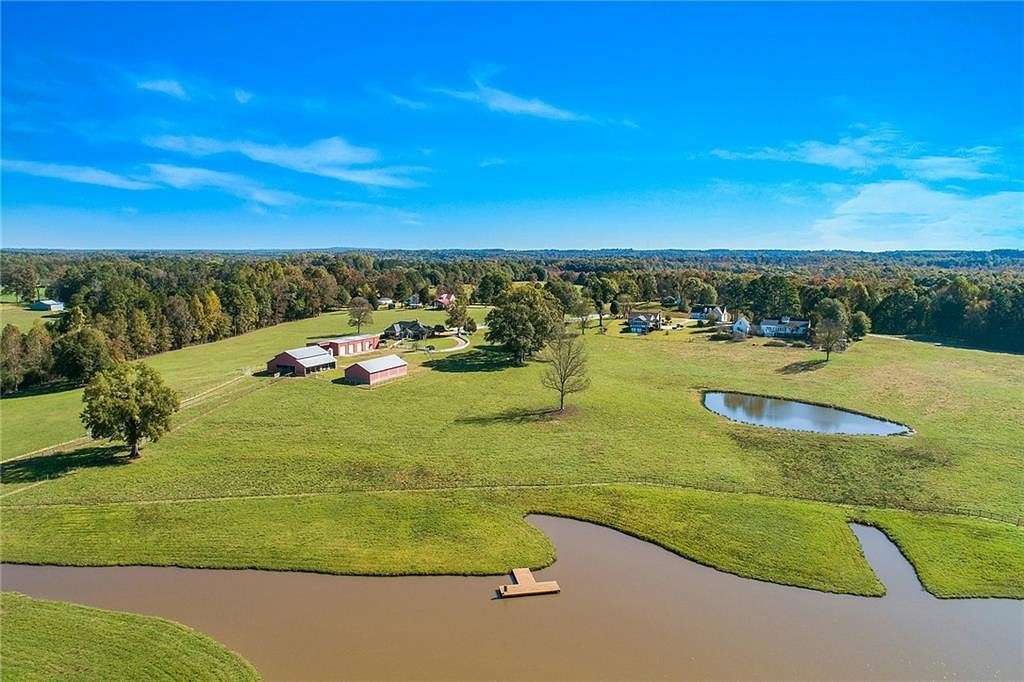139 Acres of Agricultural Land with Home for Sale in Carrollton, Georgia