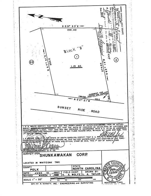 1.2 Acres of Land for Sale in Columbus, North Carolina