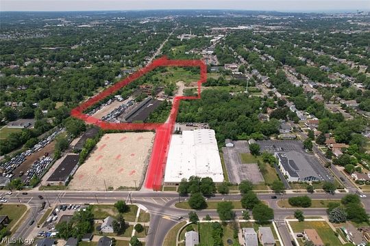 13.2 Acres of Commercial Land for Lease in Cleveland, Ohio