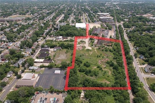 13.2 Acres of Commercial Land for Lease in Cleveland, Ohio