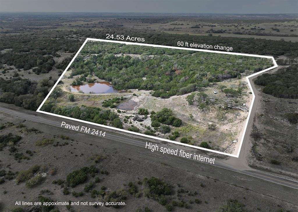 24.5 Acres of Land for Sale in Evant, Texas