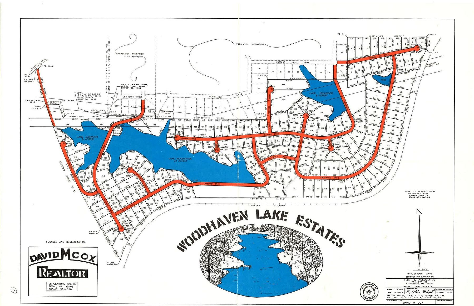 2.25 Acres of Residential Land for Sale in Hattiesburg, Mississippi