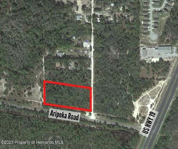 4.5 Acres of Commercial Land for Sale in Aripeka, Florida